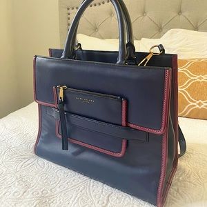 Marc Jacobs Blue Leather Madison Tote
